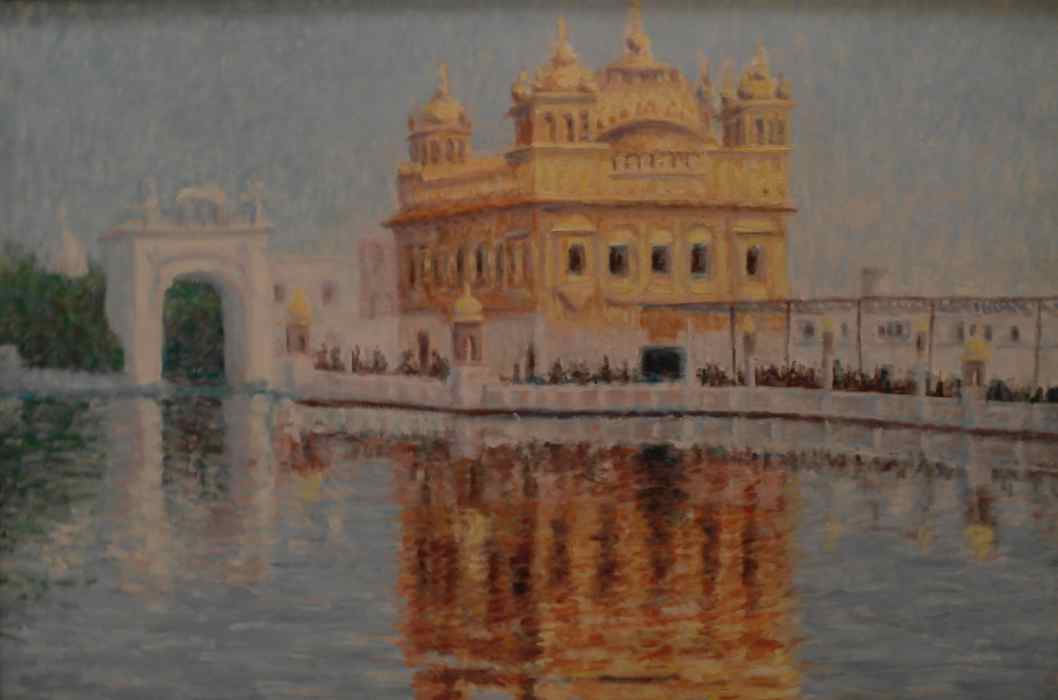 The Golden Temple (Amritsar, India) in daylight