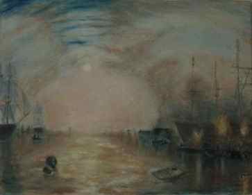 Keelmen heaving in coals by night