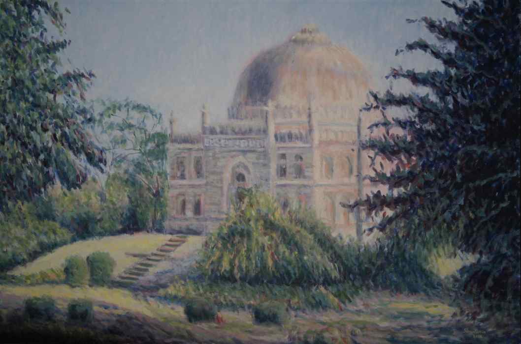 Sheesh Gumbad in afternoon light, Lodhi Gardens, New Delhi