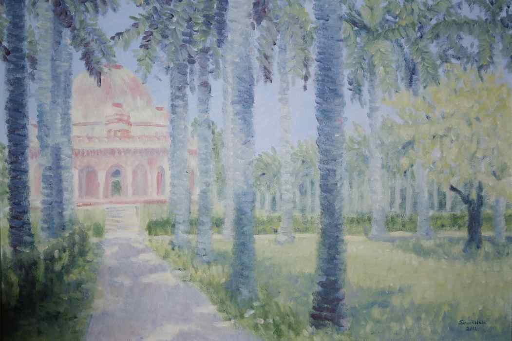 Mohammed Shah's tomb, Lodhi Gardens, New Delhi