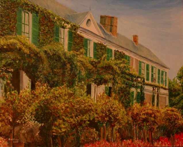 Monet's house at Giverny