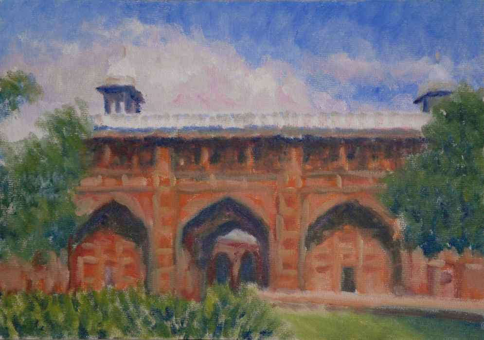 Naqqar Khana in the Red Fort, New Delhi