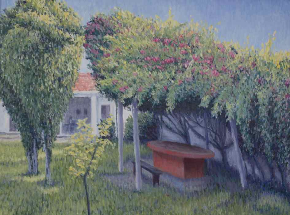 The RSA garden in New Delhi