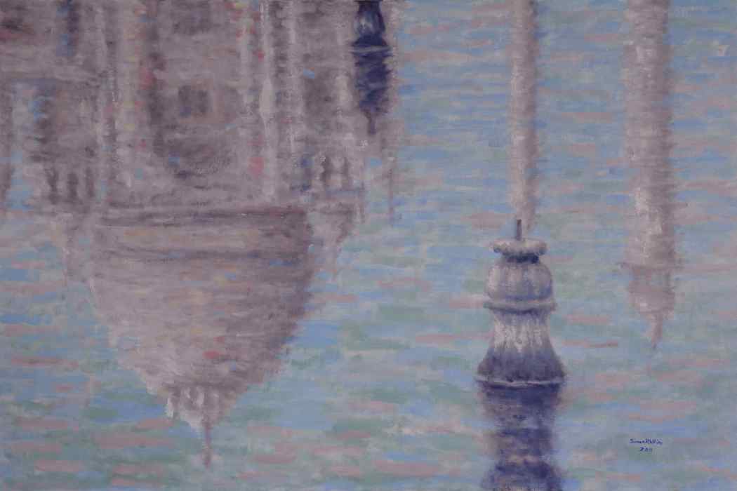 Reflection of the Taj Mahal