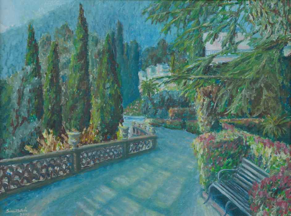 Public Gardens in Taomina, Sicily