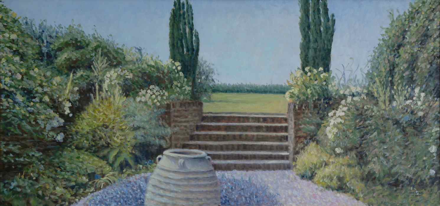 Sunken garden at Wateringbury